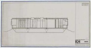 Forschungsprojekt Kunststoffhäuser (nicht realisiert) – Ausstellungstyp: Längsschnitt