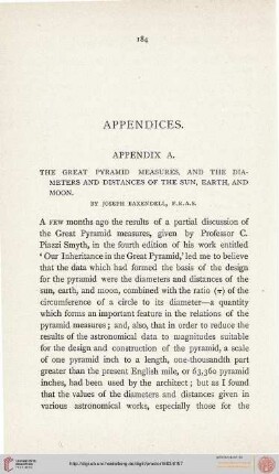 Appendix A: Great Pyramid Measures [...]