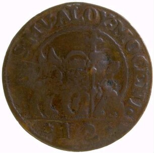 Münze, Soldo, 1700 - 1709