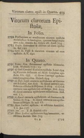 Virorum clarorum Epistolae
