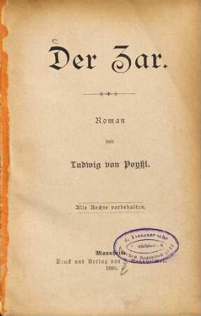 Der Zar