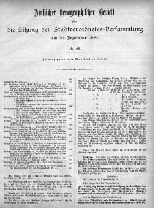 No. 40, 27. Dezember 1889