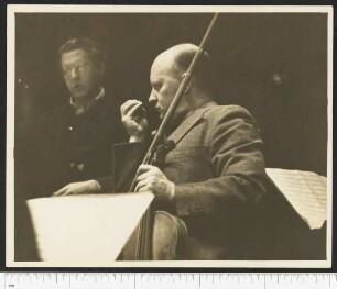 Porträtaufnahme Paul Hindemith