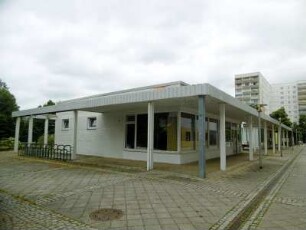 Hoyerswerda: Ehemalige Verkaufseinrichtungen an der Straße des Friedens