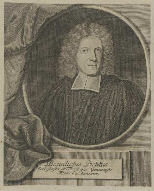 Bildnis des Benedictus Pictetus