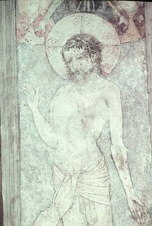 Schmerzensmann mit Engeln