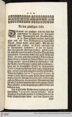 An den günstigen Leser