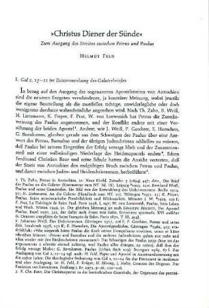 119-131 "Christus Diener der Sünde"