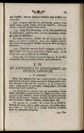 §. III. De Auctoribus Et Scriptoribus Sacrorum Librorum.