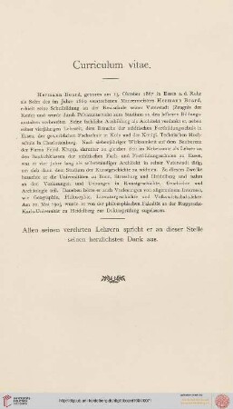 Curriculum vitae