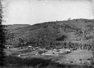 Blick auf Lushoto : Blick auf Lushoto, ehemals Wilhelmstal, in den Usambara-Bergen.