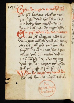 Augenheilmittel, Teil III von III