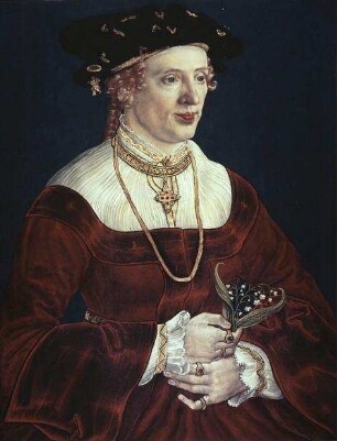 Bildnis einer blonden Frau
