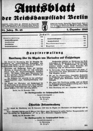 1940,48: Nr. 48, 1. Dezember 1940