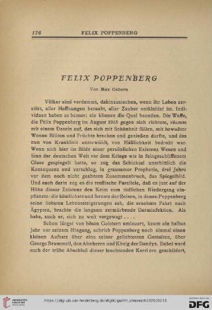 Felix Poppenberg
