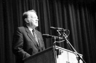 39. Tagung 1989 Chemiker; Eröffnung: Ansprache Kultusminister Engler