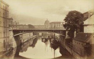 Partie von der Stadtbahn beim Neuen Packhof
