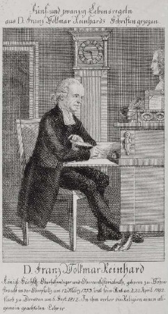 Bildnis Franz Volkmar Reinhard