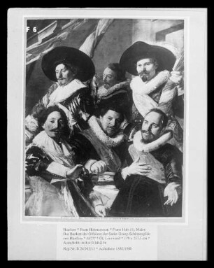 Das Bankett der Offiziere der Sankt-Georg-Schützengilde von Haarlem