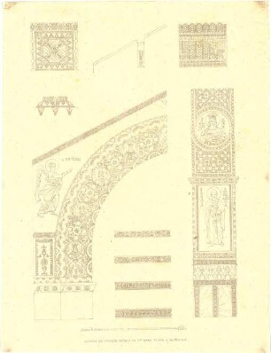 Zocher, Ernst; Monreale (Sizilien); S. Maria Nuova - Details
