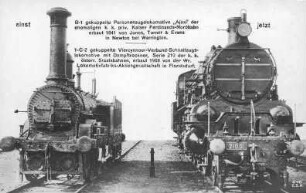 1-C-2 gekuppelte Vierzylinder-Verbund -Schnellzuglokomotive
