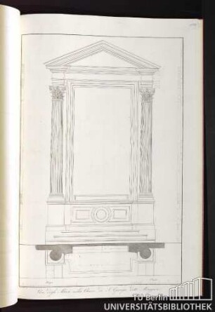Uno degli Altari nella Chiesa di S. Giorgio detto Maggiore