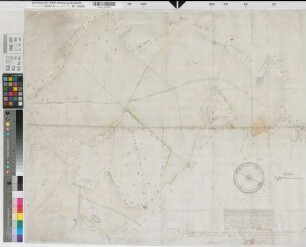 Methler (Kamen), Teilung der Methler Mark, Plan der Viehhude bei Methler und Westick