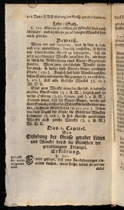 216-227, 2. Capitel (§ 121 - 141)