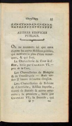 Autres Edifices Publics