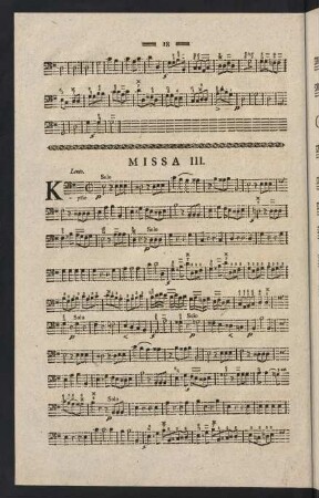 18-25, Missa III.