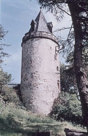 Blick auf einen Turm