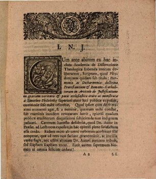 Animadversiones modestae ad Timothei Philalethae scriptum, cui titulus: Harmonia ac disharmonia doctrinae protestantium ac Romano-Catholicorum in articulo de iustificatione, in gratiam veritatis & pacis ecclesiasticae eruta ac monstrata