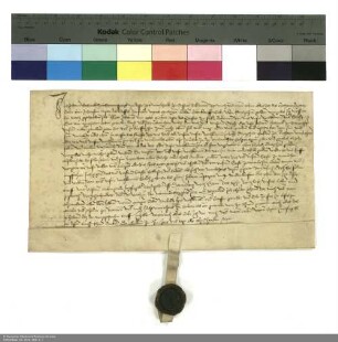 Revers Johanns Schenck zu Schweinsberg bezüglich der Belehnung mit einem jährlichen Mannlehen von 13 Gulden durch Johann [I. von Henneberg], Abt von Fulda