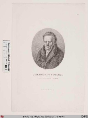 Bildnis Johann Heinrich Pestalozzi