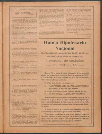 Los nombres...