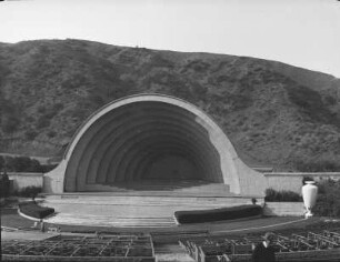 Die Hollywood Bowl : Blick auf die Freilichtbühne "Hollywood Bowl"