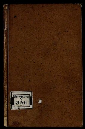 Eliae Maioris De Pedibus Dissertatiuncula