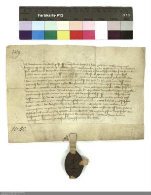 Konrad von Allendorf, Propst von Johannesberg, bewilligt die Überlassung eines Ackers an den Dechanten und Konvent von Johannesberg