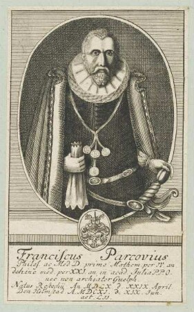 Bildnis des Franciscus Parcovius