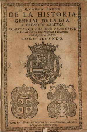 Historia general de la isla y reyno de Sardeña, 4