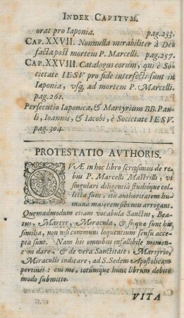 Protestatio Authoris