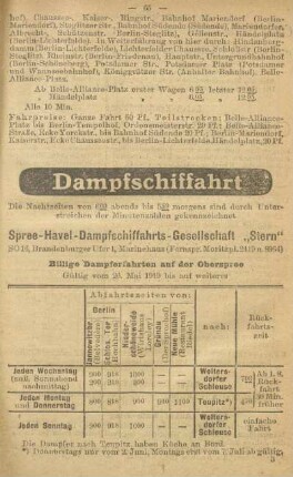 Dampfschiffahrt