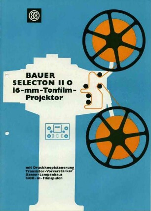Bauer Selection II O 16 mm Tonfilm-Pprojektor