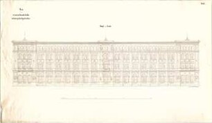 Reiffenstuel, Michael; Kaffee mit Saalbau - Hauptfassade (Ansicht)