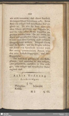 Achte Ordnung. Lichtträger