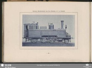 3/4 gek. Verbund-Tender-Locomotive der Holländischen Staatsbahnen auf Java