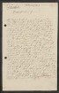 Brief von Andreas Johannes Jäckel an Unbekannt