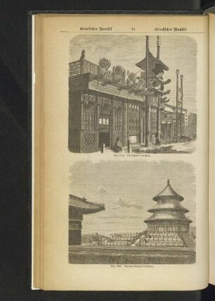 Fig. 1033. Neuerer Tempel in Peking.