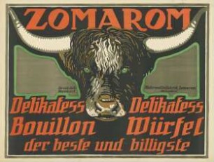 Nährmittelfabrik Zomarom, Delikatess Bouillon-Würfel