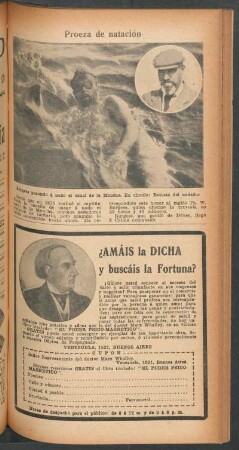 Proeza de natación - [Ilustración]